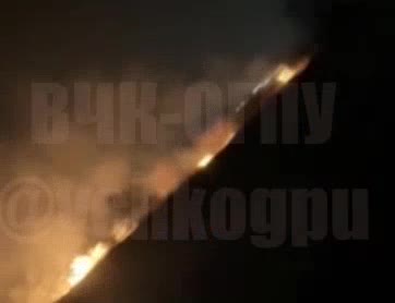 Se informa de un incendio como consecuencia del ataque con drones en Slaviansk-na-Kubani, región de Kradnodar