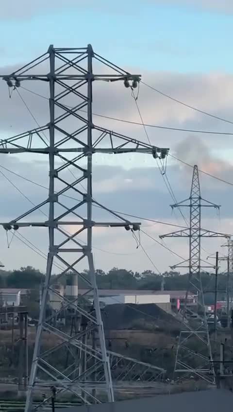 An oil depot was attacked with drones in Mahachkala