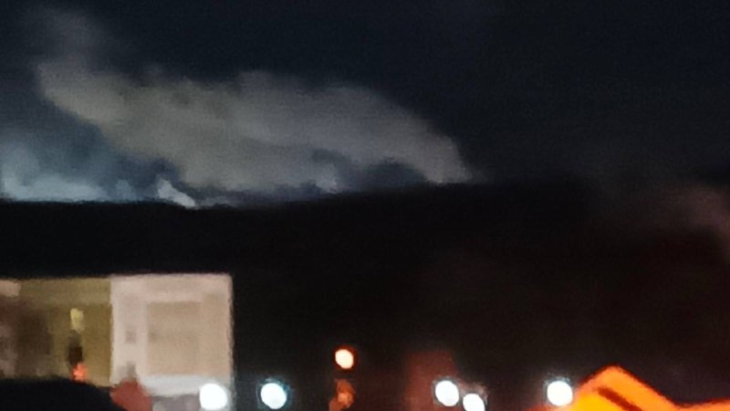 Explosions were reported in Oryol