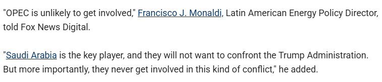 Maduro appealed to OPEC for support in a letter, claiming U.S. direct aggression is destabilizing Venezuela's energy sector, as Trump tightened pressure by threatening the closing of Venezuelan airspace. Experts say OPEC won't intervene