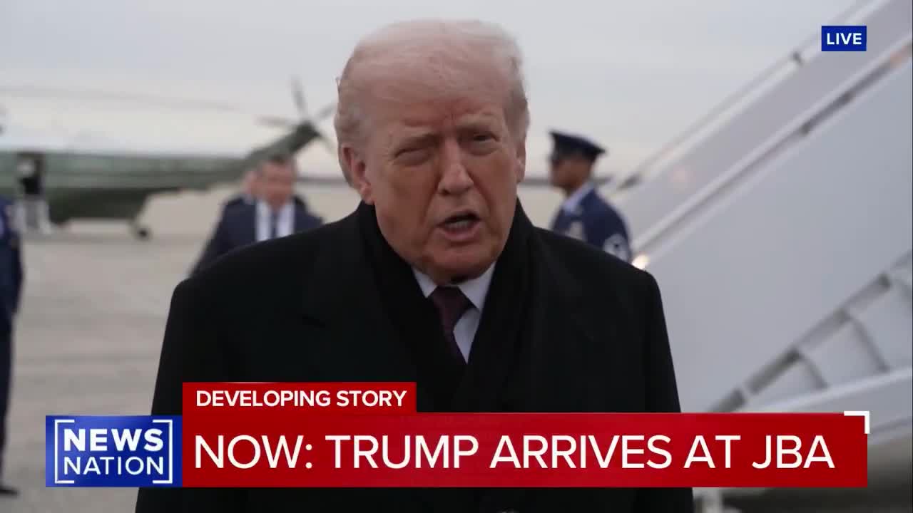 .@POTUS on the Naval blockade on Venezuela: We're not gonna let anybody going through that shouldn't be going through. They took all of our energy rights—they took all of our oil from not that long ago. they illegally took it