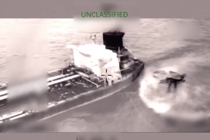 SOUTHCOM has released footage of the boarding and seizure of the oil tanker Olina in the Caribbean Sea