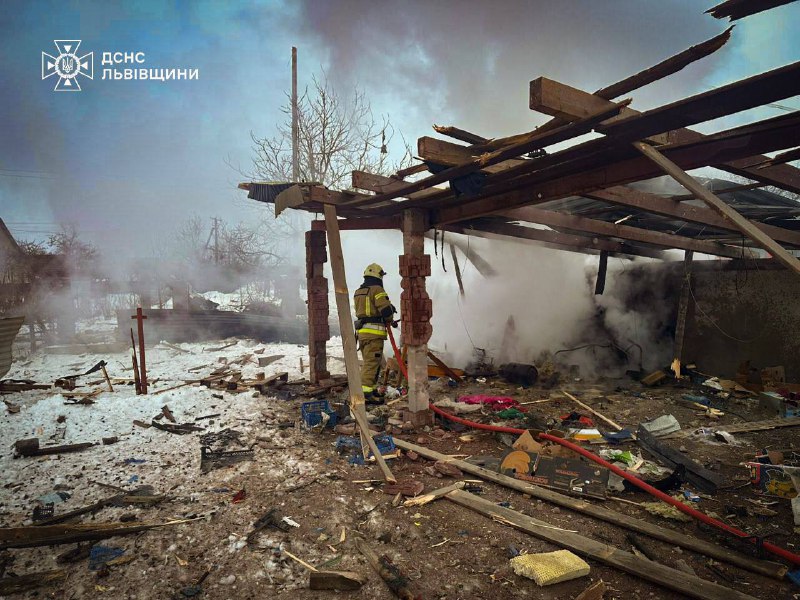 Zelensky: Over 400 drones and about 40 missiles of various types were involved in this attack. The main target was the power grid, generation and distribution substations. Damage was recorded in Volyn, Ivano-Frankivsk, Lviv, and Rivne regions