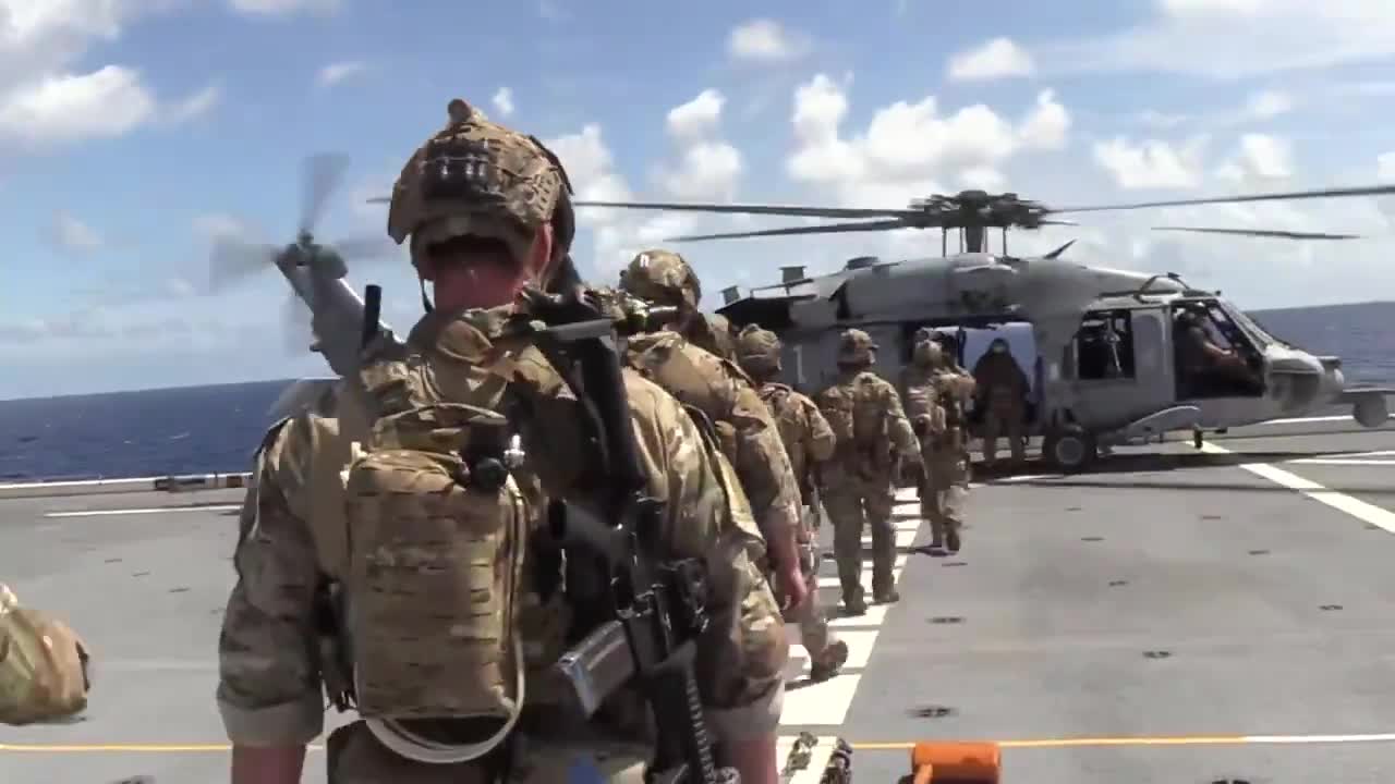 Pentagon: Overnight, U.S. forces conducted a right-of-visit, maritime interdiction and boarding of the Veronica III without incident in the INDOPACOM area of responsibility. The vessel tried to defy President Trump’s quarantine —hoping to slip away. We tracked it from the Caribbean to the Indian Ocean, closed the distance, and shut it down