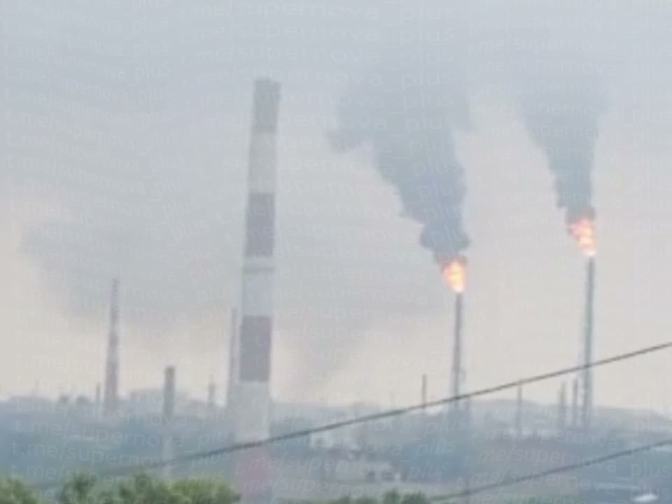 Fire reported near oil refinery in Ufa
