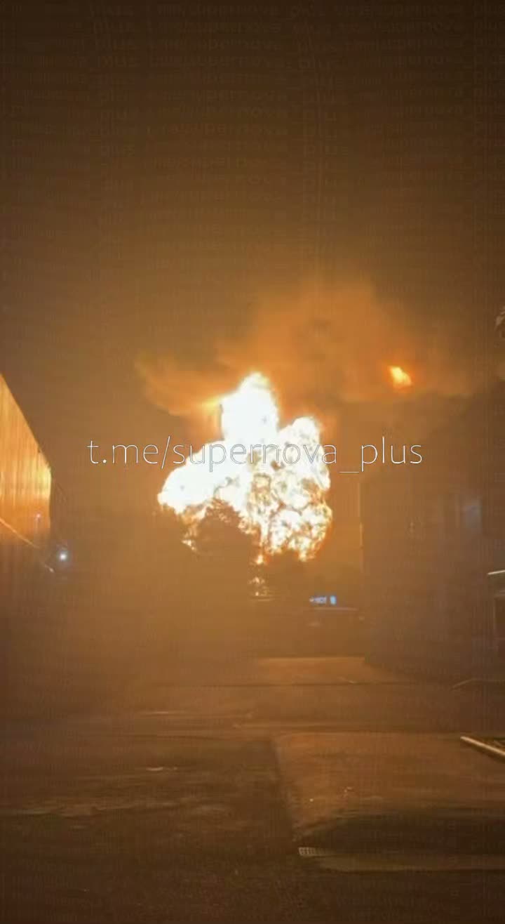 Oil depot was attacked in Mikhaylovsk, Stavropol Krai of Russia