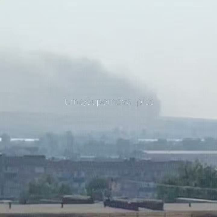 Oil depot was attacked in Sarapul